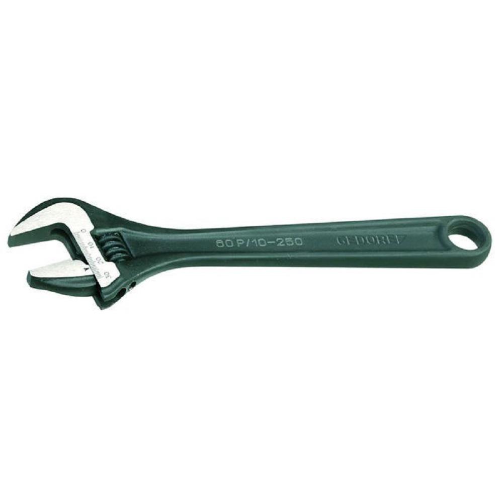 Open-end wrench - adjustable - SW 6 to 12 inches - Length 155 to 305 mm