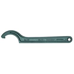 Hakenschlüssel mit Zapfen - DIN 1810 Form B - für Kreuzlochmuttern - Ø 16 bis 220 mm