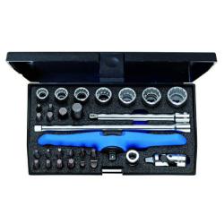 On-board tool kit 1/4 "- 30 pieces - for motorcycle