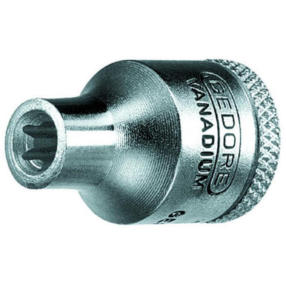 Hylsa - 3/8" - utvändiga TORX®-skruvar - nyckelvidd 4,73-12,90 mm