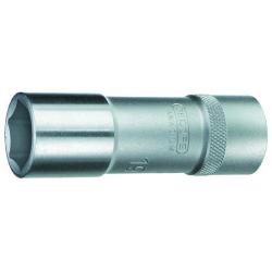 Pipe - drive 1/2 "- lang - 6 sekskantede UD profil - SW 10 til 34 mm
