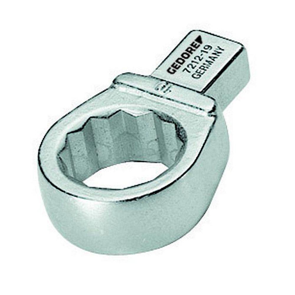 Einsteckringschlüssel - 9 x 12 mm: n suorakulmio tallennus - avaimen pituus 7-22 mm