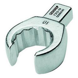 Einsteckringschlüssel ouvrir SE - 9 x 12 cavité rectangulaire - Schlüsswelweite 10 à 22 mm