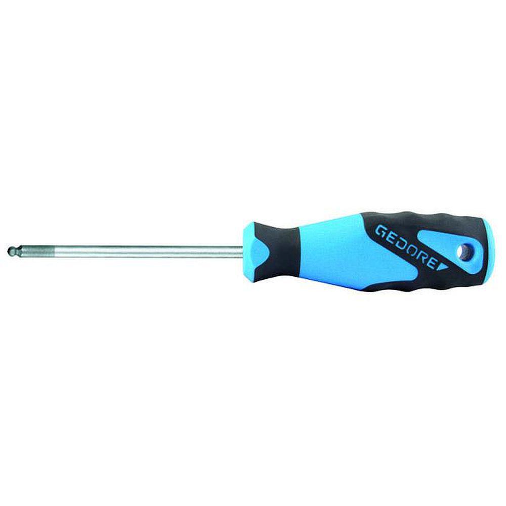 3K screwdriver with ball head - for hexagon socket screws - SW 2 to 12 mm