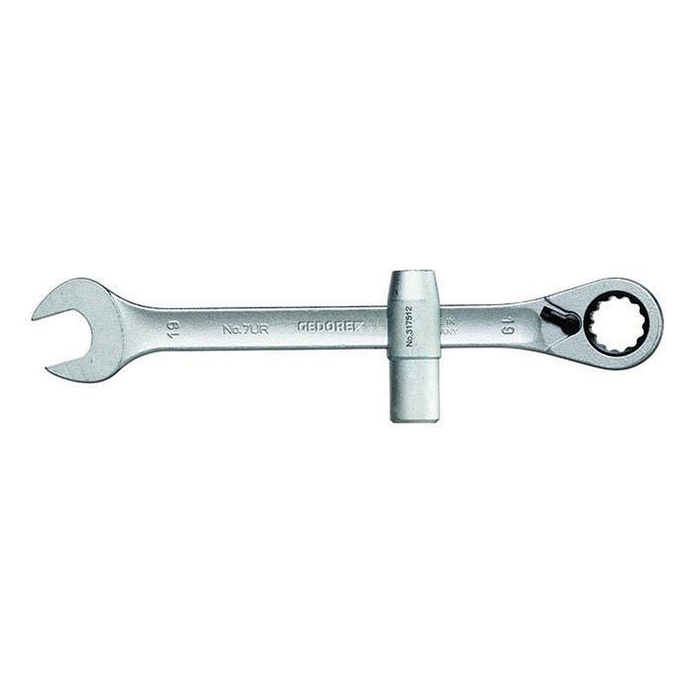 Assembly wrench - spanner width 17 or 19 mm - with ring ratchet