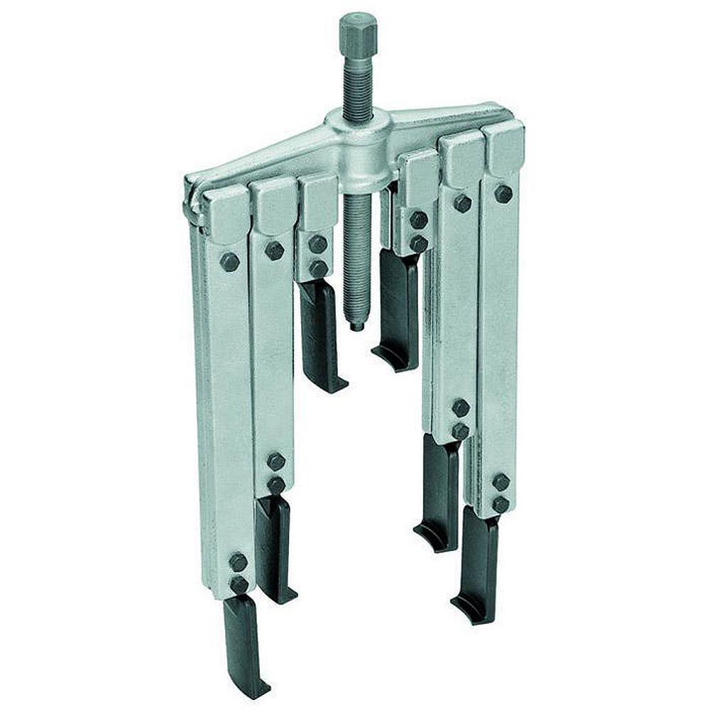 Puller set with 6 hooks - clamping depth 100 to 300 mm - pulling force 2.5 to 5.0 t