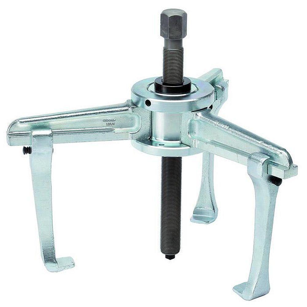 Universal puller - 3-arm - all-steel hook with hook brake - max. Tensile force 10 t