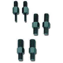 Thread adapter set for 1-hole applications