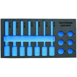 Check Tool Module - empty - for screwdriver bits 1/2 "