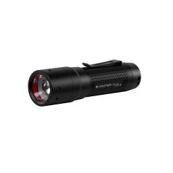LED-Taschenlampe - Ledlenser® P6 Core - Leuchtweite 60 bis 200 m - Leuchtdauer 3,5 bis 25 h - Farbe schwarz