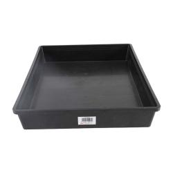 Drip tray - polyethylene - capacity 18 l - 565 x 420 x 80 mm