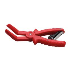 Hose clamp pliers with lock - nylon - length 220 mm - red