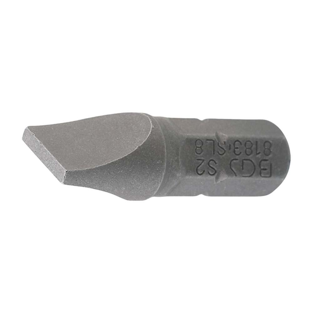 Embout Hexagonal Court 6 Pans – Entraînement 10 Mm, Dimension 5 Mm, Longueur 30 Mm