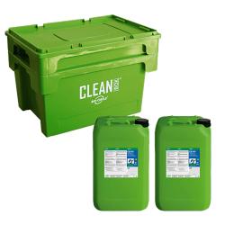 CLEAN BOX - Start-up-paket inklusive 40 liters CB 100 avfettningsmedel med Nature Boost-teknik