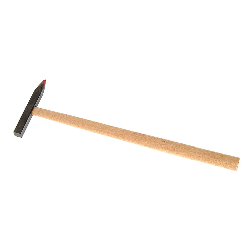 Kakelhammer - specialstål - hårdmetallspets - spetsigt - askhandtag - vikt 50 till 75 g