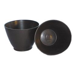 Gipsanrührbecher - Gummi - konisch oder zylindrisch - Durchmesser 135 bis 155 mm - schwarz