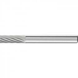 PFERD carbide burr - cylindrical shape ZYA without face serration - Z3 PLUS and Z3 - burr Ø 4 and 6 mm - shank Ø 6 mm