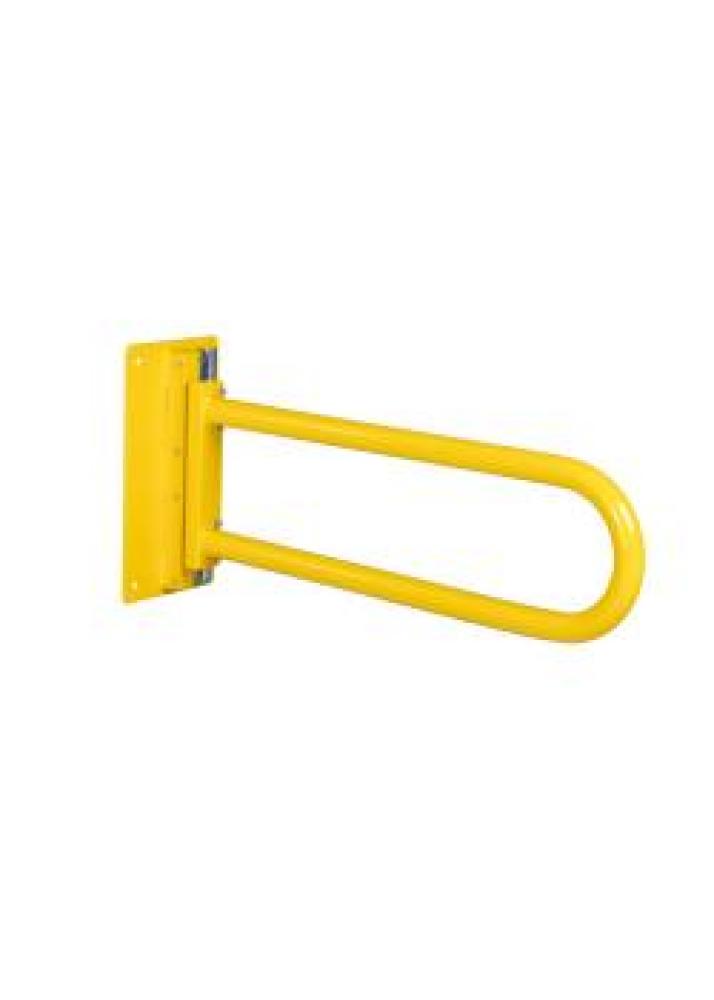 Swing door - powder-coated steel - for safety railing - 2 variants