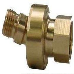 Swivel joint for water hose - brass - 1/2 "AG - 3/4" IT