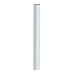 FX2 pipe section - white - for Ø 75/100 to Ø 100 mm