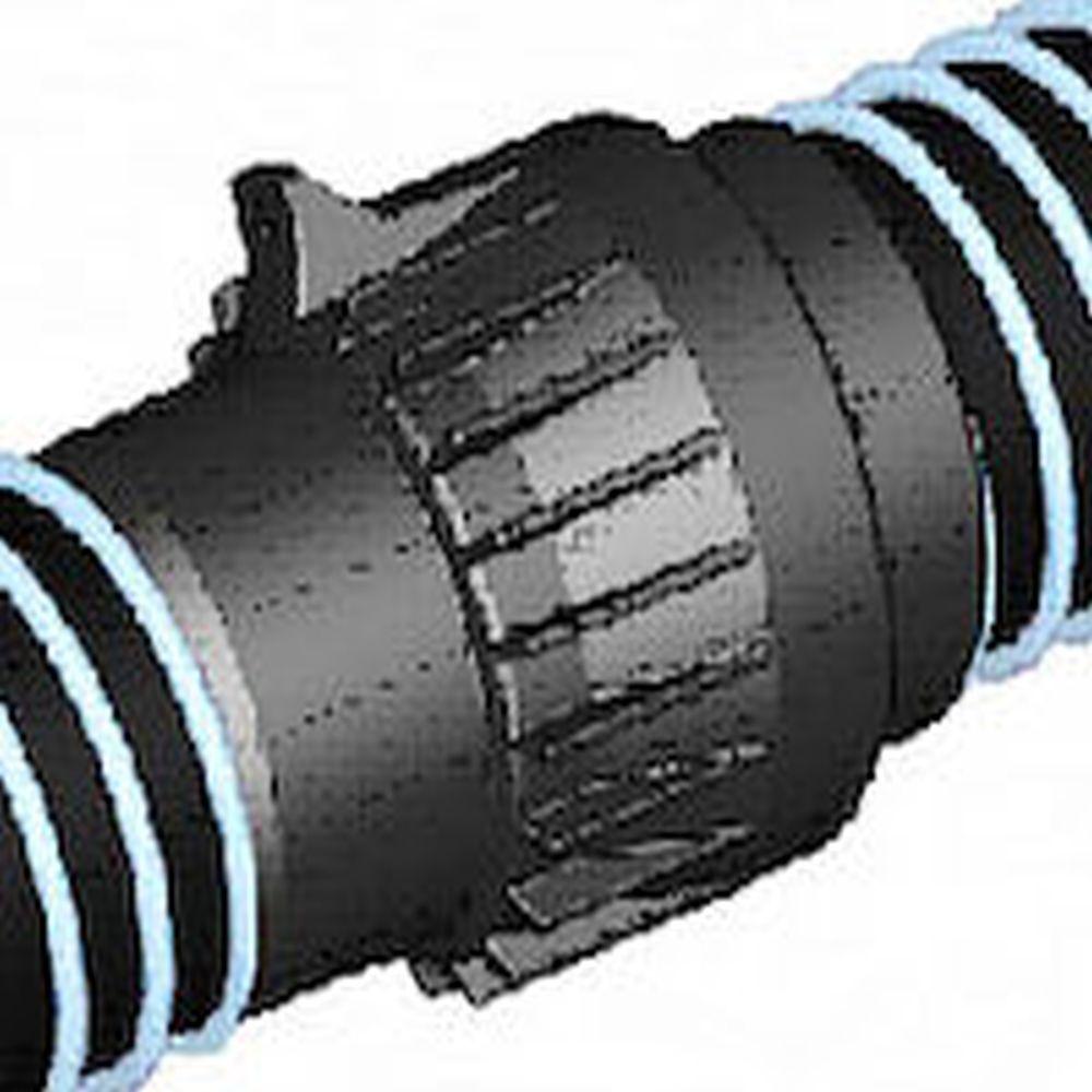 Säkerhetskoppling - tillbehör för avgassystem - slang-Ø 100 och 150 mm