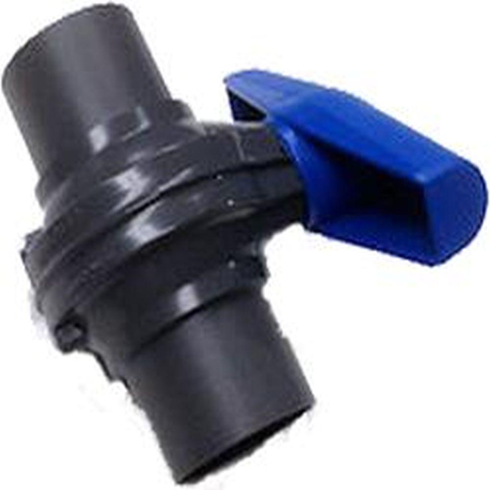 Robinet à boisseau sphérique - PVC - pour kit d'aspiration FE24 / 7 2,5 - pour tuyau Ø intérieur 44 à 51 mm - PN 37,5