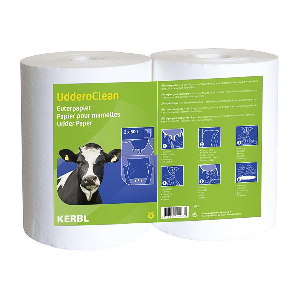 UdderoClean Udder Paper - dimensioni 22 x 23 e 21 x 21 cm - confezione da 2 e 6 pezzi - prezzo per confezione