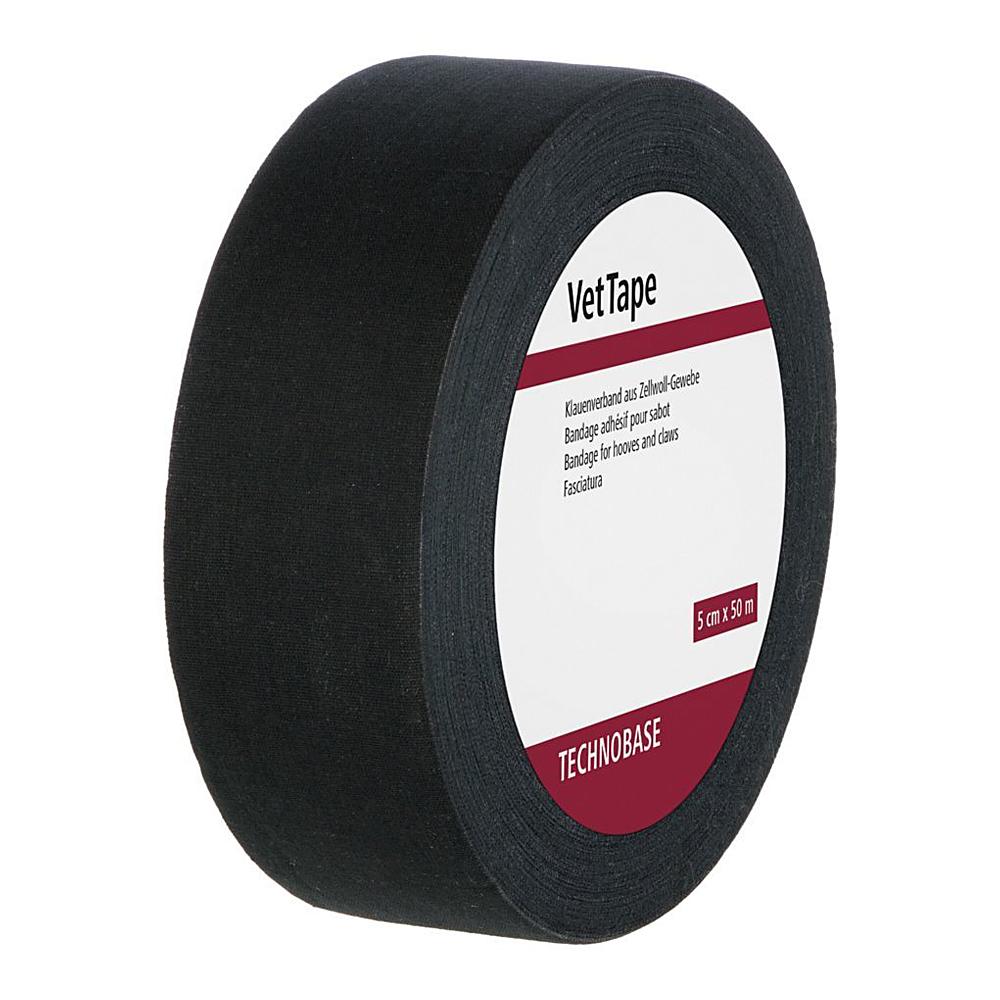 Claw bandage VetTape - width 50 mm - length 50 m - white and black