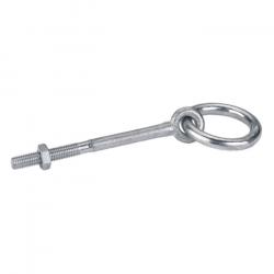 Barring with nut screw - galvanized - length 80 to 140 mm - thickness 10 to 12 mm