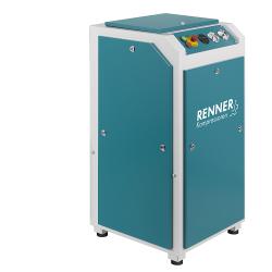 Compressore a vite RENNER RS-PRO da 3.0 a 11.0 - 7.5 bar - BAFA - senza essiccatore a refrigerazione e scatola insonorizzante - diverse versioni