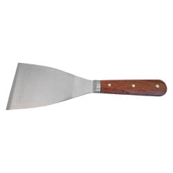 Painter's spatula - width 80 mm - length 230 mm - depth 14 mm - rosewood