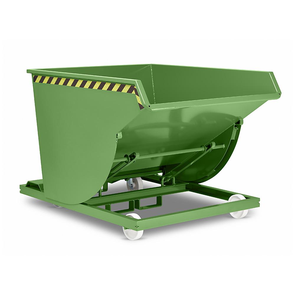 Chip dumper type RSK-S 100 - capacity 1000 dm³ - dimensions 1580 x 1640 x 1060 mm - load capacity 1350 kg - different designs