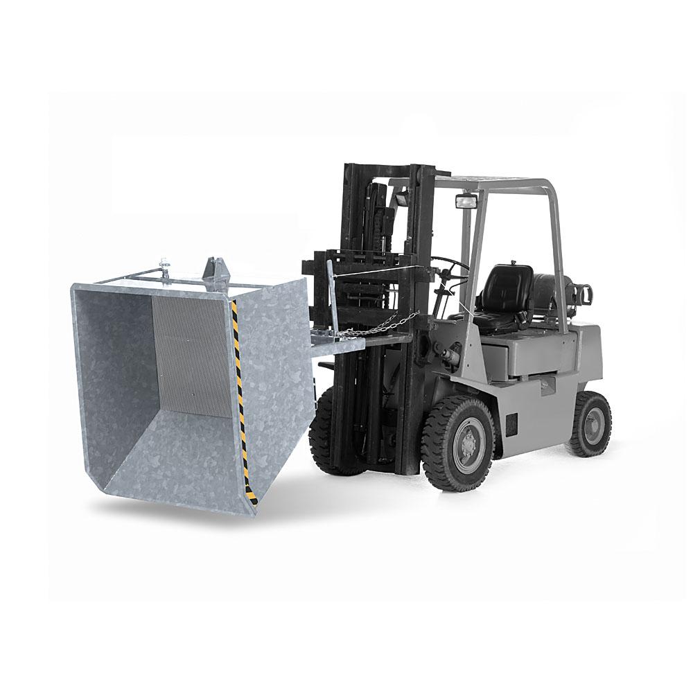 Chip tipper type RUK-S 30 - content 300 dm³ - dimensions 680 x 1400 x 580 mm - load capacity 900 kg - different versions