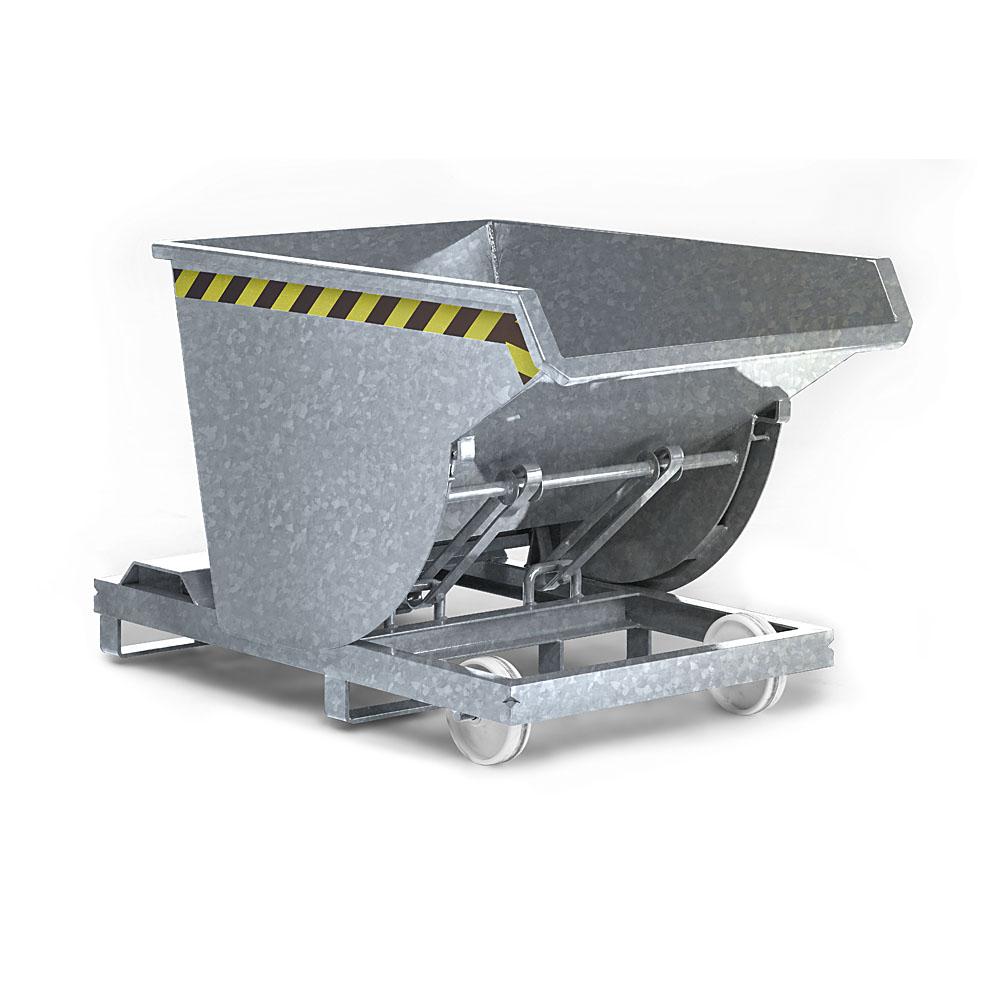 Self-tipper type RSK-30 - content 300 dm³ - dimensions 830 x 1350 x 810 mm - load capacity 750 kg - various designs