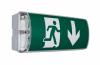 Safety / exit sign luminaire V-LUX CLASSIC - polycarbonate housing - AUTOTEST function or central supply - different versions