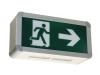 ALU-LUX CLASSIC safety / escape sign luminaire - aluminum housing - with automatic test function or central supply - different versions