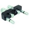 Multi-coupling series MST-PB 2P / 3P - plug - chrome-plated - DN 10 - size 6 - IG G 3/8 "to G 1/2" - PN 250