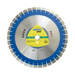 Large diamond cutting disc DT 600 KMS Supra - diameter 350 to 500 mm - bore 25.4 to 60 mm - for medium-hard clinker