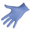 Rękawice jednorazowe Nitrile Basic - bezpieczne dla żywności - niepudrowane - niebieskie - rozmiar od S do XL - opakowanie 100 sztuk - cena za opakowanie