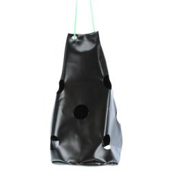 HayBag - 12/15 side holes - small/large - 85 to 195 liters - plastic - black