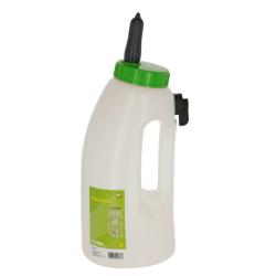 Vasikan pullo MilkyFeeder - 2,5 - 4 l - tutilla - 3-vaiheinen venttiili - PU 1 tai 10 kpl