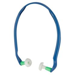 Bandade hörselskydd - isoleringsvärde 17 dB - blå - EN 352-2:2002 - i blisterförpackning