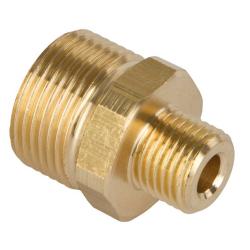Counter nipple - M22 ET x 1/4" ET - brass - for high pressure cleaner