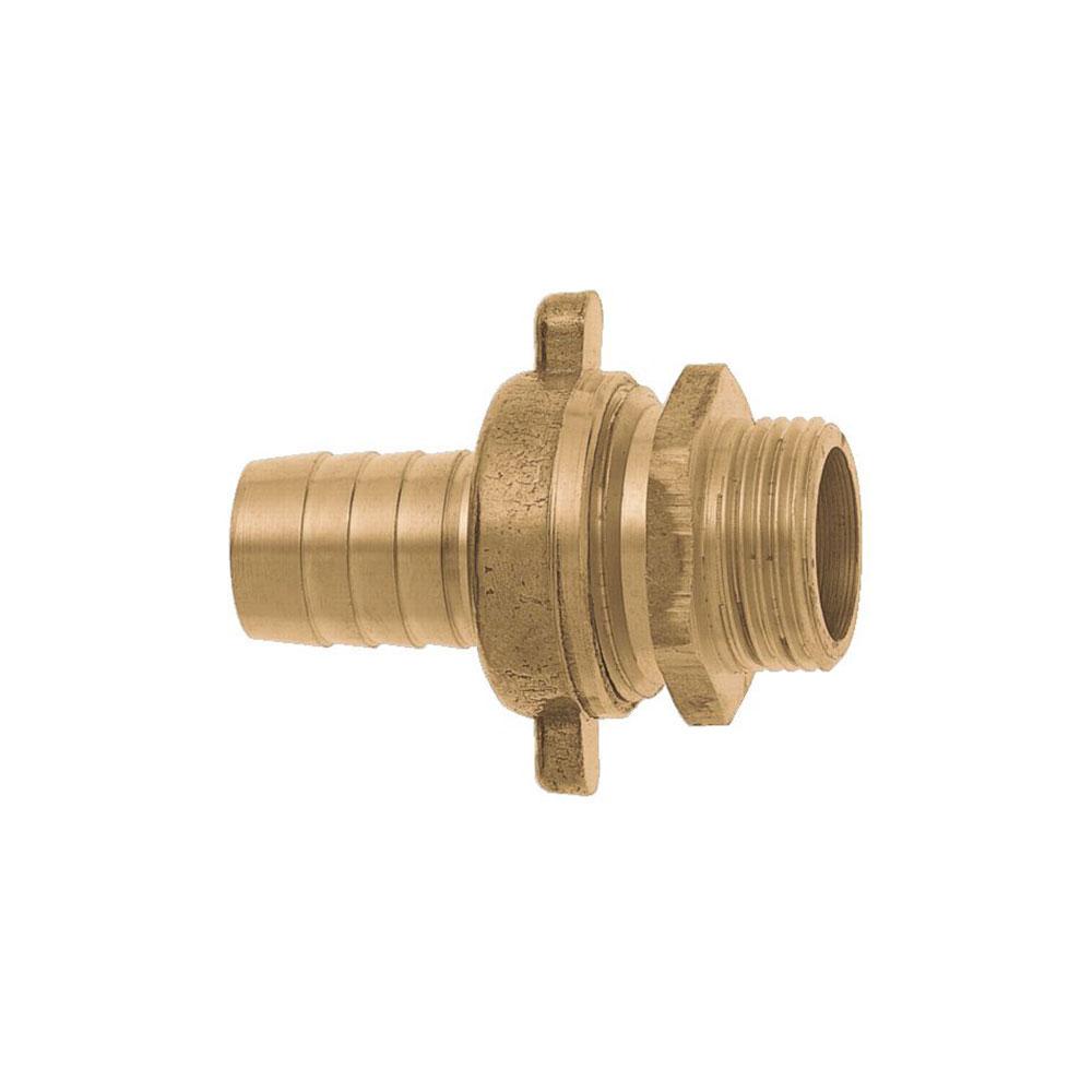 GEKA® Standpipe fitting - brass - male G1/2 to G1 1/2 to hose size 1/2 to 1 1/2 inch - price per piece
