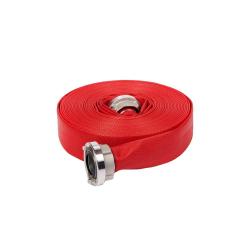 Brannslange Parsch - Syntetisk SL - Størrelser B til D - Innvendig diameter 25 til 75 mm - PU-belagt med Storz-koblinger - i henhold til DIN 14811 Klasse 2 - rød - 5 til 30 m - Pris per rull