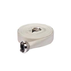 Reeloflex ubelagt – brannslange for vegghydranter – Storz C- eller D-koblinger – innvendig diameter 25 til 52 mm – DIN EN 14540 / MED – inkl. Storz-koblinger LM – naturhvit – 5 til 30 m – pris per rull