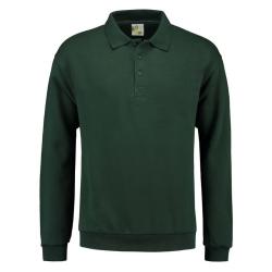 Paul Polosweater - Size S to 6 XL - dark green - Unisex Polosweater