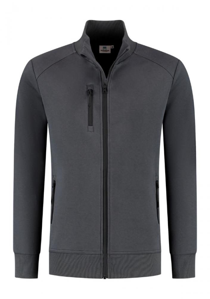 Kurtka na suwak Mattheo - rozmiar od XS do 6 XL - antracyt - Sweter unisex