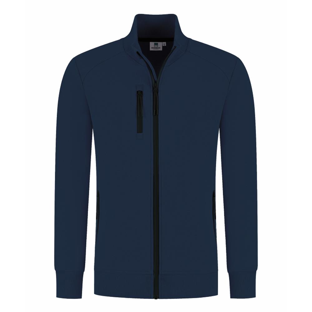 Kurtka na suwak Mattheo - Rozmiar XS do 6 XL - granatowy - Sweter unisex