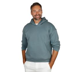 Leo unisex hoodie - size XS to XXL - dove blue - loose fit
